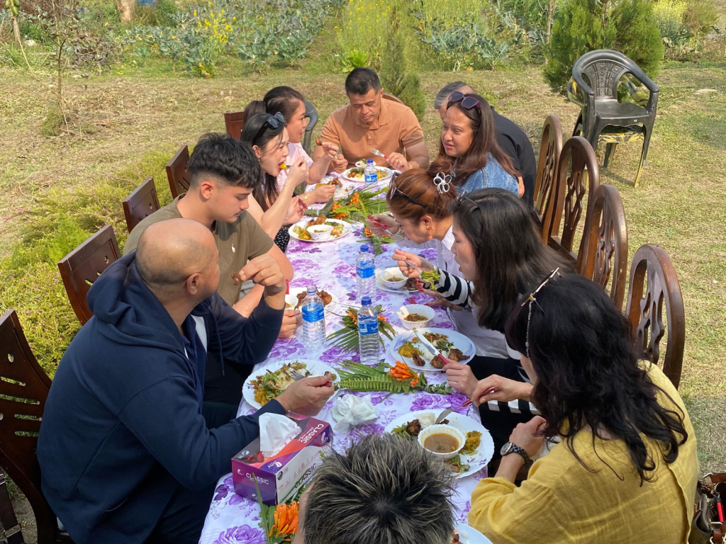 Seasonal farm lunch at Bhoomi Organics